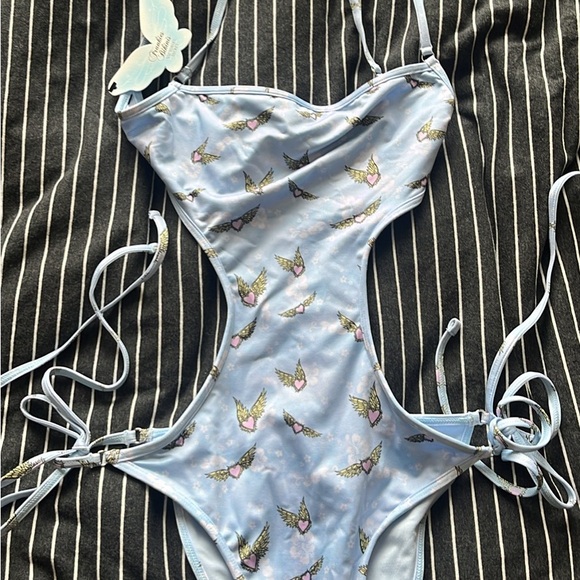 Frankies Bikinis Swimsuit One Piece - Picture 4 of 4